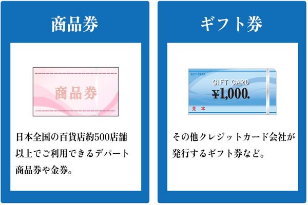 先払い買取業者のエモの取扱商品一覧