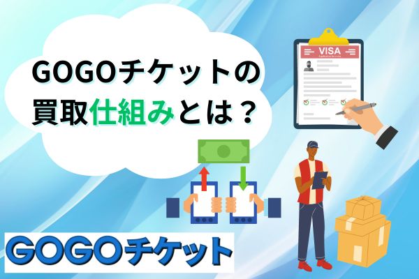 GOGOチケットの買取仕組みとは？