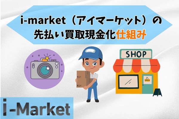 i-market（アイマーケット）の先払い買取現金化仕組み