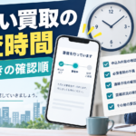 先払い買取の審査時間はどれくらい？遅いときの確認順